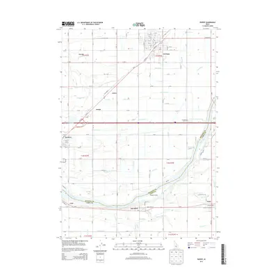 2013 Map of Rupert, 2013 Print