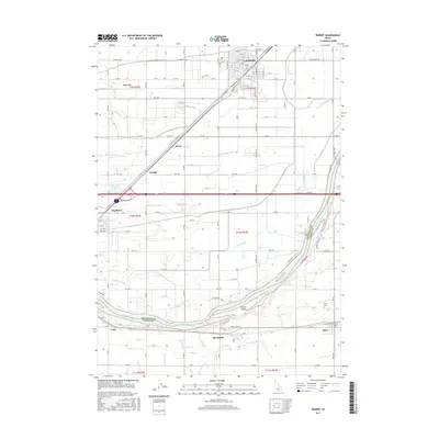 2017 Map of Rupert, 2017 Print