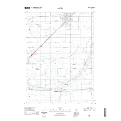 2020 Map of Rupert, 2020 Print