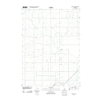 2010 Map of Rupert NW, 2010 Print