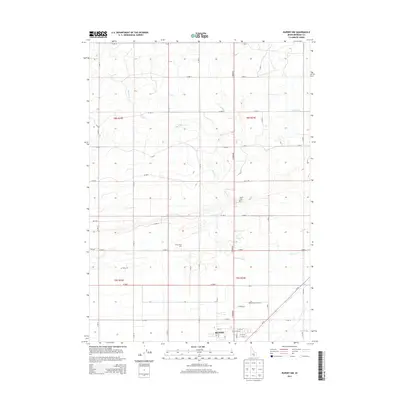 2013 Map of Rupert NW, 2013 Print