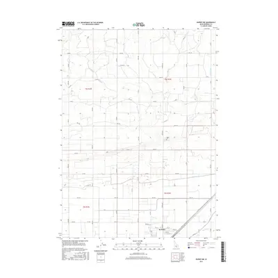 2017 Map of Rupert NW, 2017 Print