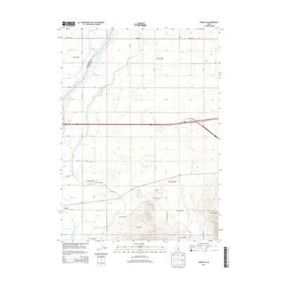 2013 Map of Rupert SE, 2013 Print