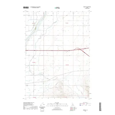 2020 Map of Rupert SE, 2020 Print