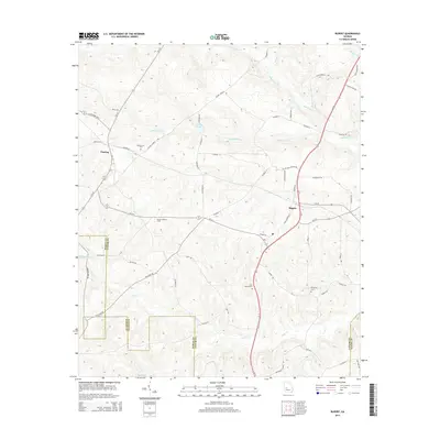 2014 Map of Rupert, 2014 Print