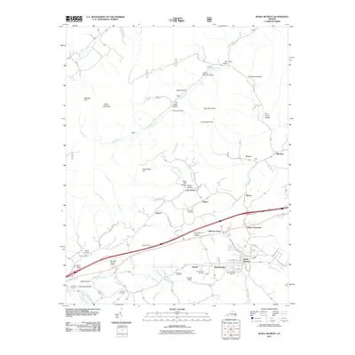 2011 Map of Rural Retreat, 2011 Print