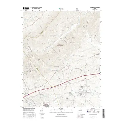 2016 Map of Rural Retreat, 2016 Print