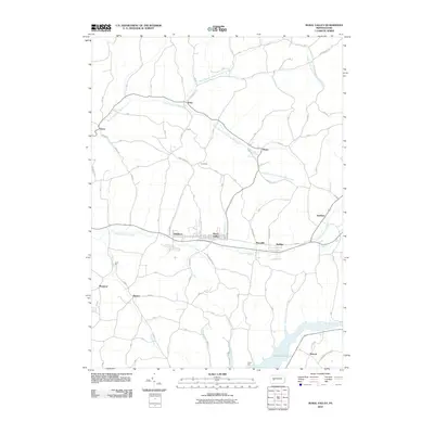 2010 Map of Rural Valley, 2010 Print