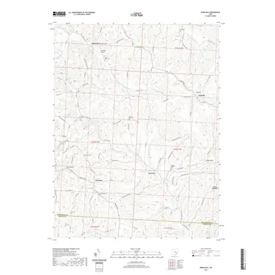 2019 Map of Ruraldale, 2019 Print