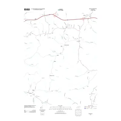 2013 Map of Rush, 2013 Print