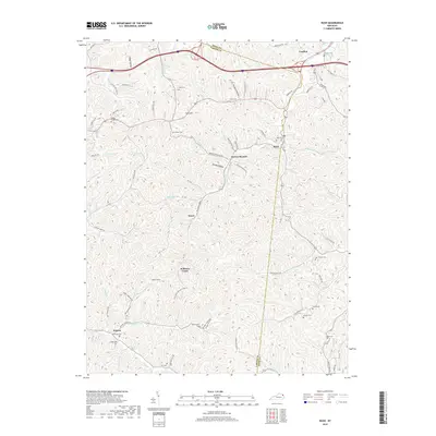 2019 Map of Rush, 2019 Print