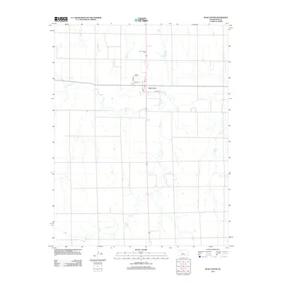 2012 Map of Rush Center, 2012 Print