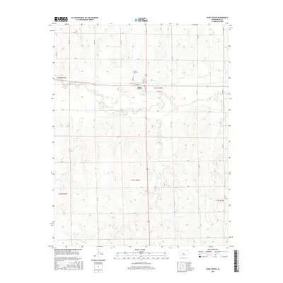 2015 Map of Rush Center, 2015 Print