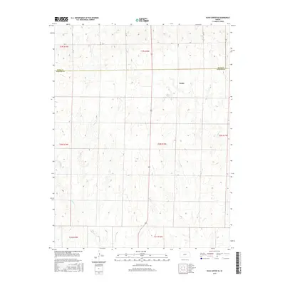 2015 Map of Rush Center SE, 2015 Print