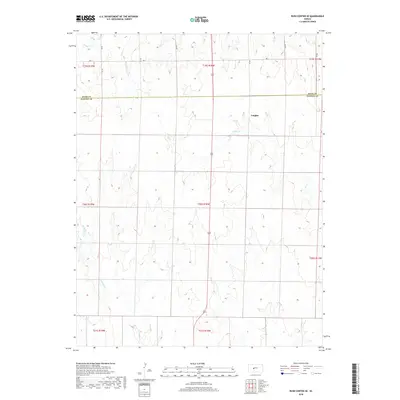 2018 Map of Rush Center SE, 2018 Print