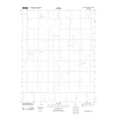 2012 Map of Rush Center SW, 2012 Print