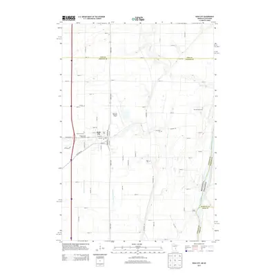 2013 Map of Rush City, 2013 Print
