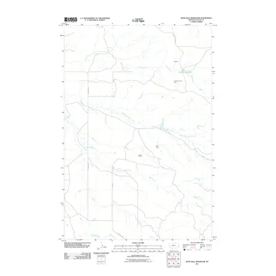 2011 Map of Rush Hall Reservoir, 2011 Print