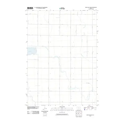 2010 Map of Rush Lake East, 2010 Print