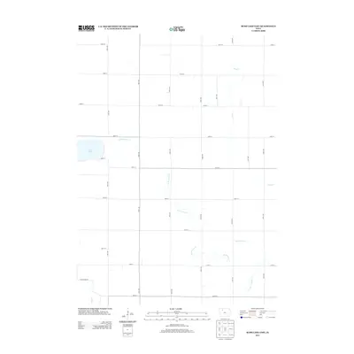2013 Map of Rush Lake East, 2013 Print