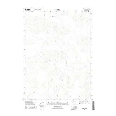 2014 Map of Rush Lake, 2014 Print