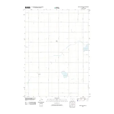 2010 Map of Rush Lake West, 2010 Print