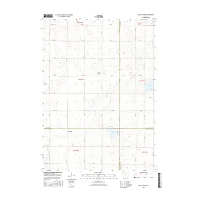 2015 Map of Rush Lake West, 2015 Print