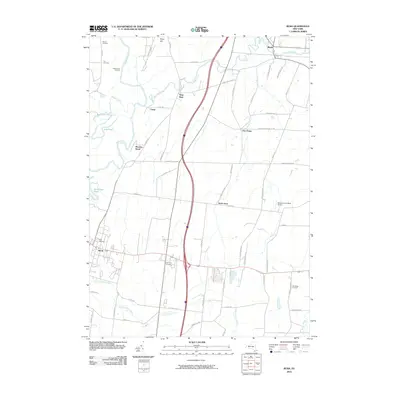 2010 Map of Rush, 2010 Print