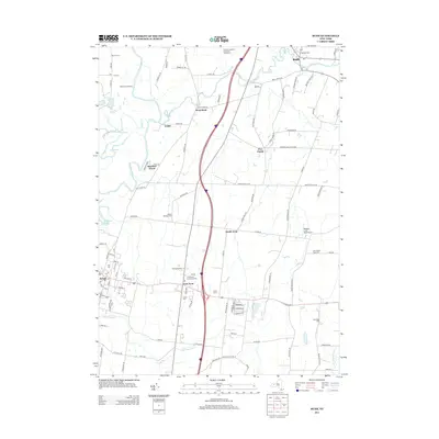2013 Map of Rush, 2013 Print