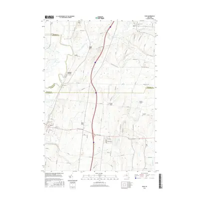 2016 Map of Rush, 2016 Print