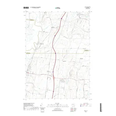 2019 Map of Rush, 2019 Print