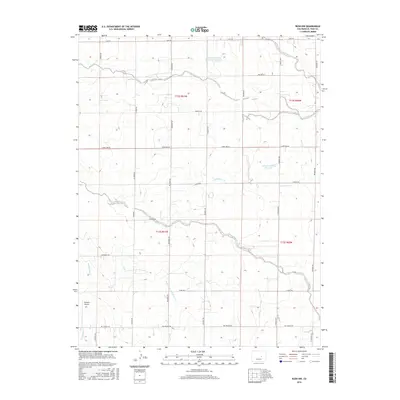 2016 Map of Rush NW, 2016 Print
