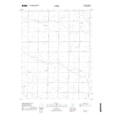 2019 Map of Rush NW, 2019 Print