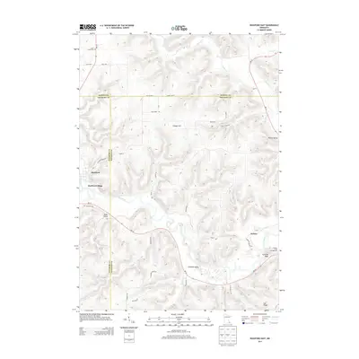 2013 Map of Rushford East, 2013 Print