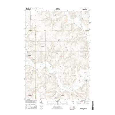 2016 Map of Rushford East, 2016 Print