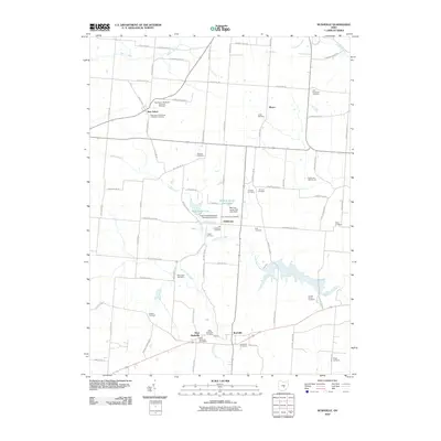 2010 Map of Rushville, 2010 Print