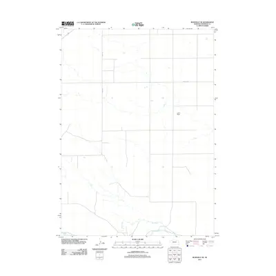 2011 Map of Rushville NE, 2011 Print