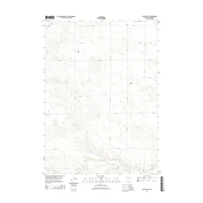 2014 Map of Rushville NE, 2014 Print