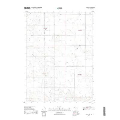 2017 Map of Rushville NE, 2017 Print