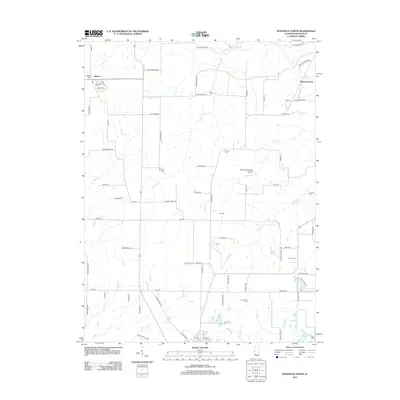 2012 Map of Rushville North, 2012 Print