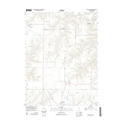 2015 Map of Rushville North, 2015 Print