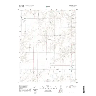 2021 Map of Rushville North, 2021 Print