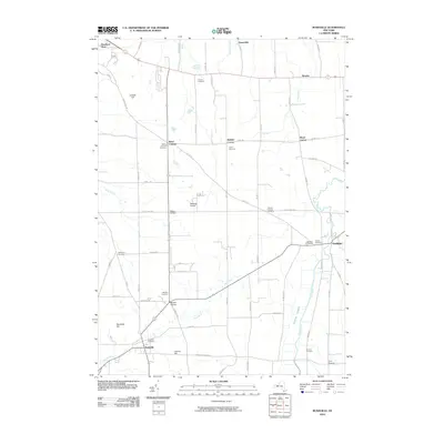2010 Map of Rushville, 2010 Print