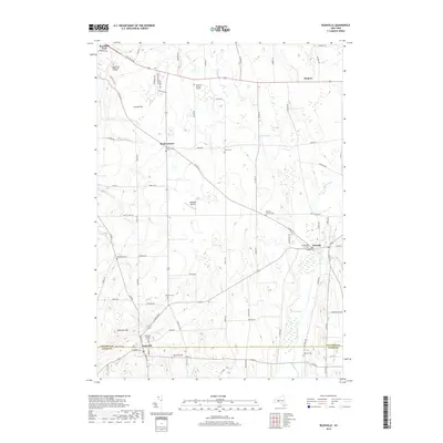 2019 Map of Rushville, 2019 Print
