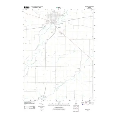 2010 Map of Rushville, 2010 Print