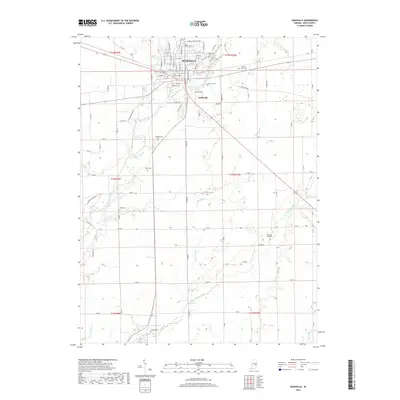 2019 Map of Rushville, 2019 Print