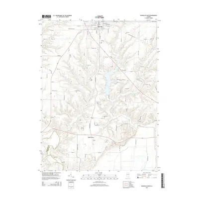2015 Map of Rushville South, 2015 Print