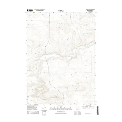 2014 Map of Rushville SW, 2014 Print