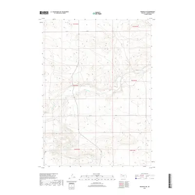 2017 Map of Rushville SW, 2017 Print