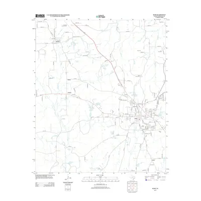 2013 Map of Rusk, 2013 Print